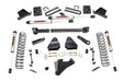 Rough Country 50671 4.5 Inch Suspension Lift Kit w/Front Drive Shaft & V2 Shocks 17-19 F-250/350 4WD Diesel Rough Country - Truck Part Superstore