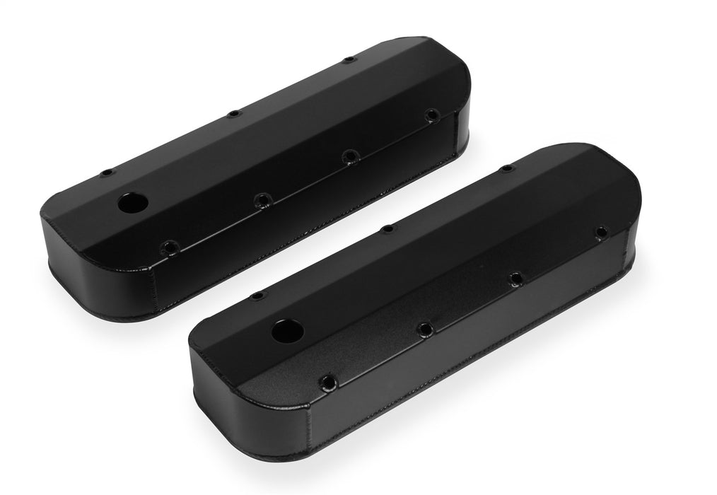 Mr Gasket 6831BG Aluminum Valve Cover; 1/4 in. Thick Billet Rail; Pair; - Truck Part Superstore