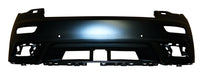 Crown Automotive Jeep Replacement 68334991AA Front Bumper Fascia; Front Upper; Primed Black; Plastic; - Truck Part Superstore