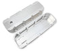 Mr Gasket 6833G Aluminum Valve Cover; Polished Finish; Finned; Pair; - Truck Part Superstore