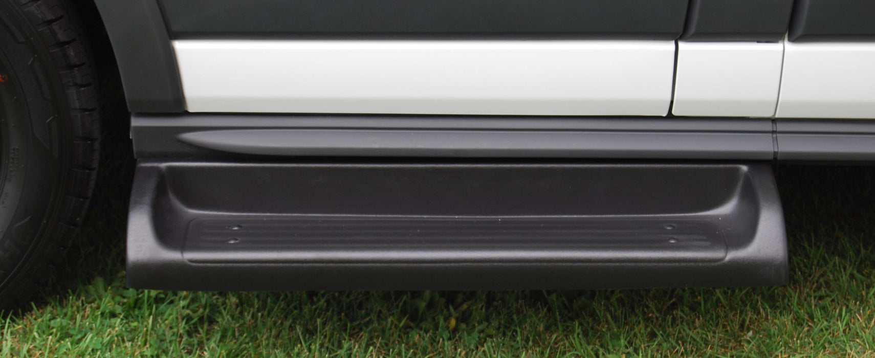 Owens Products 6834-01 Running Boards Owens TPO Molded Factory 15-18 Ford Transit Cutaway Van TPO Owens Products - Truck Part Superstore