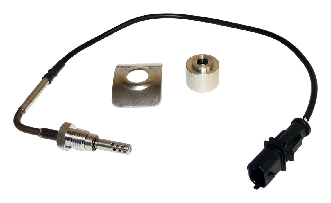 Crown Automotive Jeep Replacement 68383247AA Exhaust Temperature Sensor; Black; Stainless Steel/Plastic/Rubber/Copper; Upper; - Truck Part Superstore
