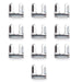 Russell 683941 Brake Hose Mounting Retaining Frame Clip; Clear Zinc/Cad Finish; 10 pc.; - Truck Part Superstore