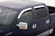 Auto Ventshade (AVS) 684155 Chrome Ventvisor™ Deflector 4 pc.; Outside Mount; - Truck Part Superstore