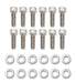 Mr Gasket 6841G Aluminum Valve Cover; Polished Finish; Finned; Silver; Pair; - Truck Part Superstore