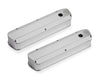 Mr Gasket 6843G Aluminum Valve Cover; 1/4 in. Thick Billet Rail; Natural Finish; Pair; - Truck Part Superstore
