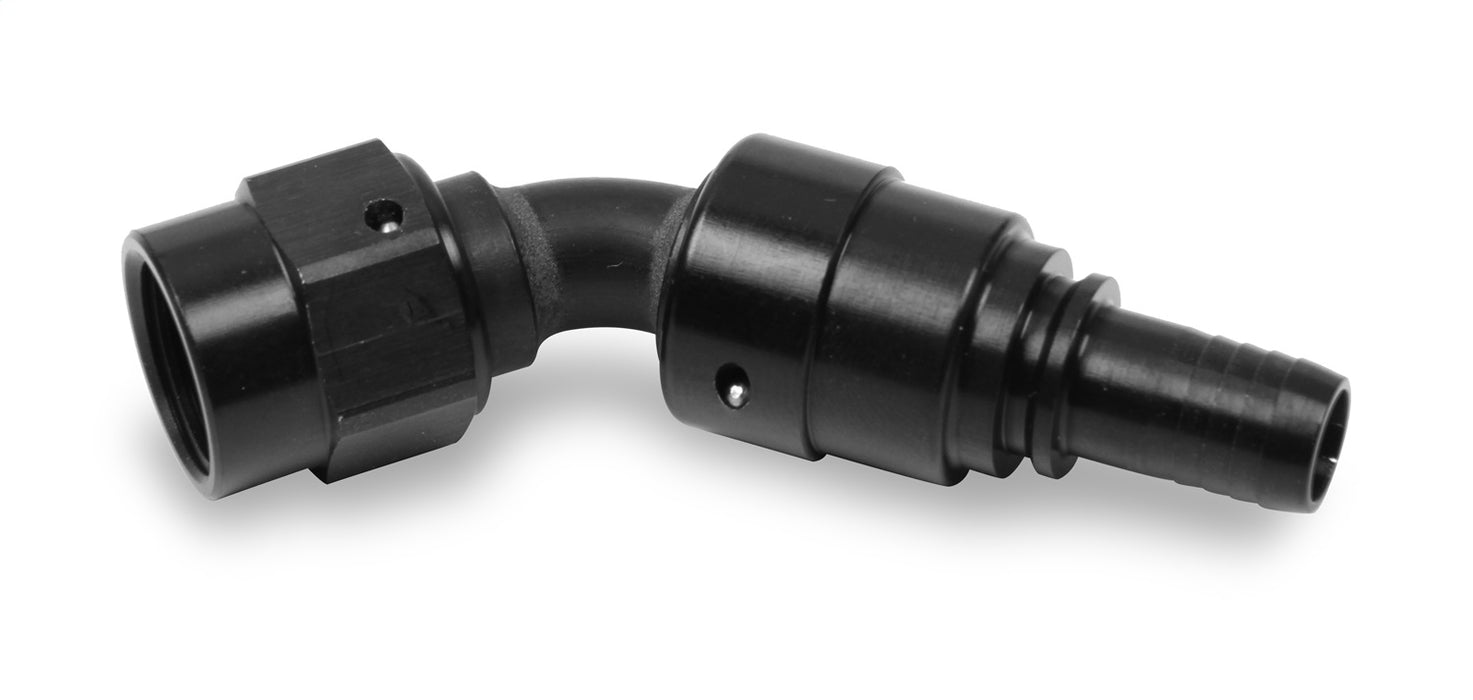 Earl's Performance 684410ERL UltraPro 45 Deg. Crimp-On AN Hose End - Truck Part Superstore