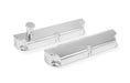 Mr Gasket 6845G Aluminum Valve Cover; Tall Style; Taper Edge; Natural Finish; Pair; - Truck Part Superstore