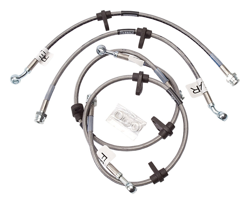 Russell 684600 Street Legal Brake Line Assembly; 4 Lines Per Kit; - Truck Part Superstore