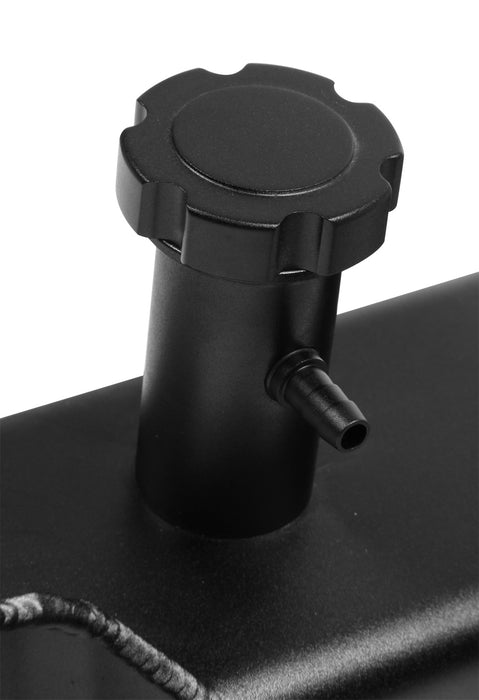 Mr Gasket 6846BG Aluminum Valve Cover; Tall Style; Taper Edge; Black; Pair; - Truck Part Superstore