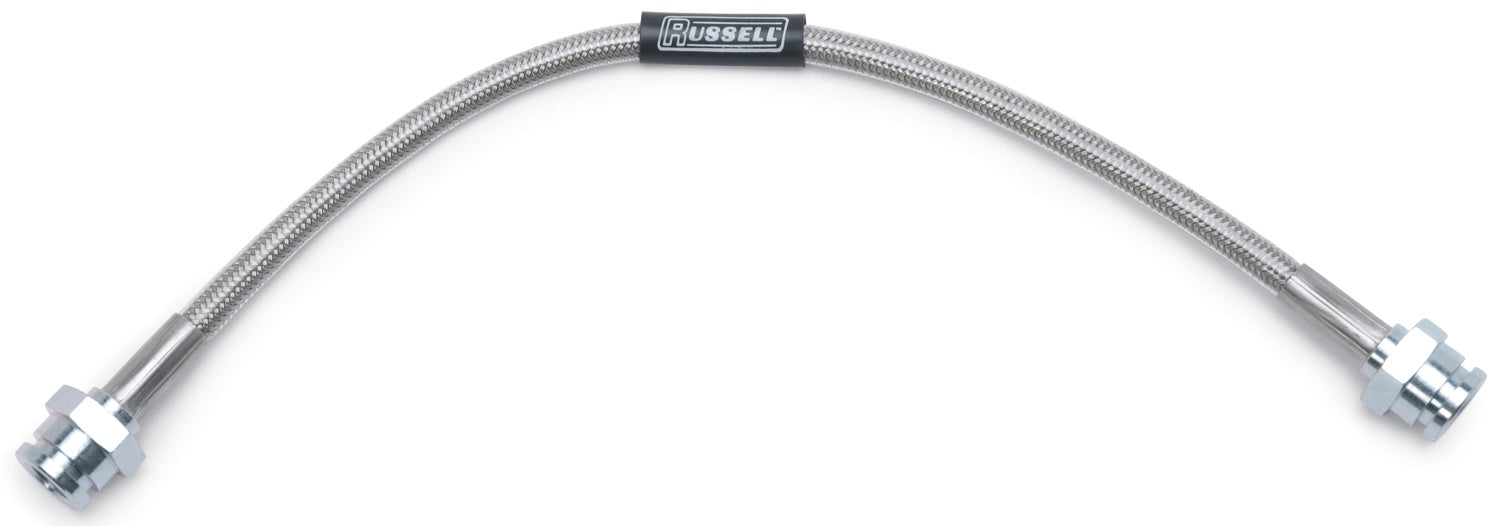 Russell 684740 Clutch Hose Kit; Stainless Steel Braided Hose; Permanently Crimped Ends; - Truck Part Superstore