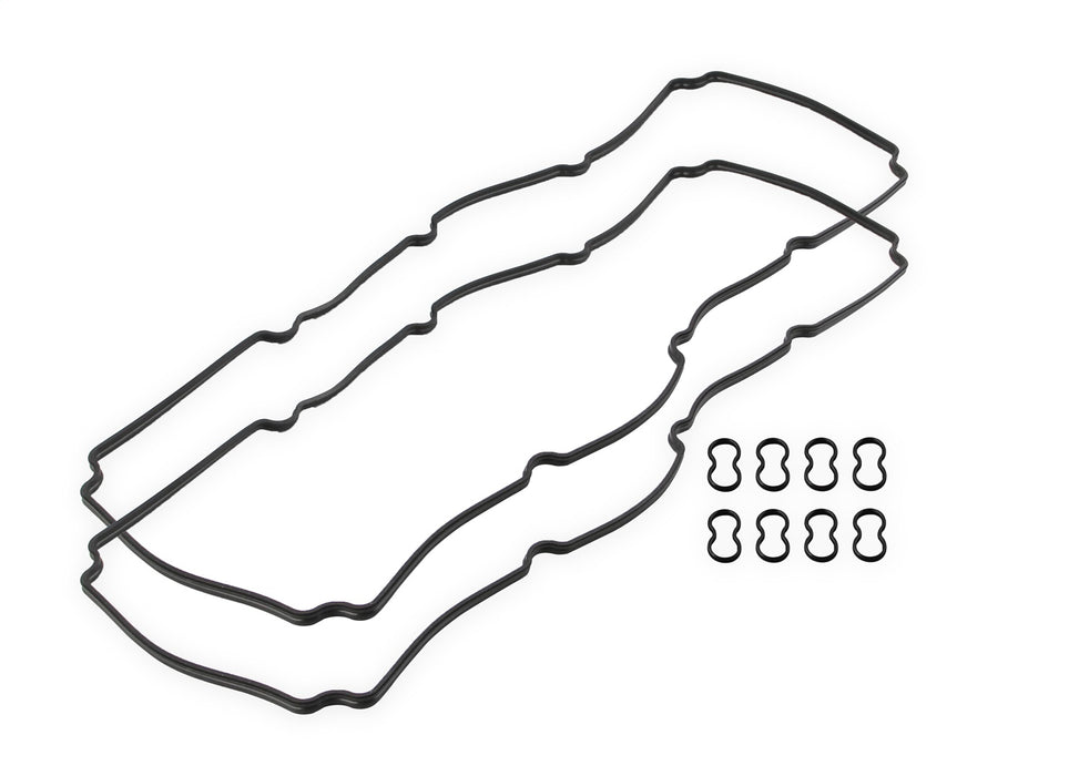 Mr Gasket 68503G Valve Cover Gasket Set; Incl. 2 Valve Cover Gaskets/8 Plug O-Rings; Rubber; - Truck Part Superstore