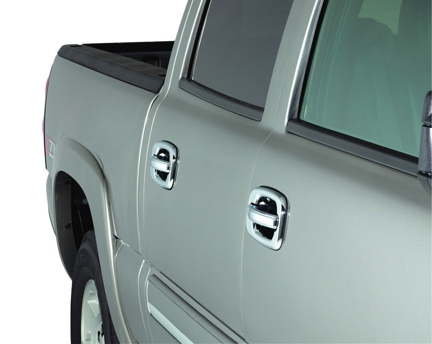 Auto Ventshade (AVS) 685302 Chrome Door Handle Cover; 4 pc.; w/o Keypad; w/o Passenger Keyhole; - Truck Part Superstore