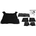 Rampage 68535 Complete Soft Top Kit; w/Soft Uppers Doors w/Tint; Black Diamond; - Truck Part Superstore