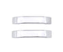 Auto Ventshade (AVS) 685401 Chrome Door Lever Cover; 2 pc.; Handle Only; - Truck Part Superstore
