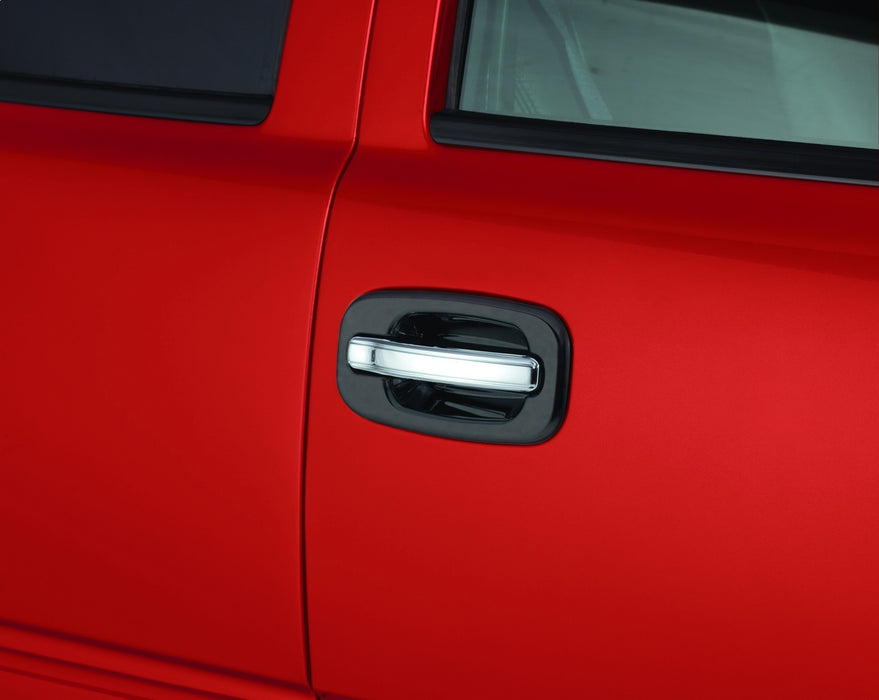 Auto Ventshade (AVS) 685401 Chrome Door Lever Cover; 2 pc.; Handle Only; - Truck Part Superstore
