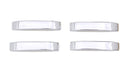 Auto Ventshade (AVS) 685402 Chrome Door Lever Cover; 4 pc.; Handle Only; - Truck Part Superstore