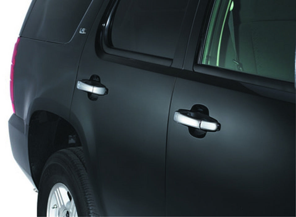 Auto Ventshade (AVS) 685402 Chrome Door Lever Cover; 4 pc.; Handle Only; - Truck Part Superstore