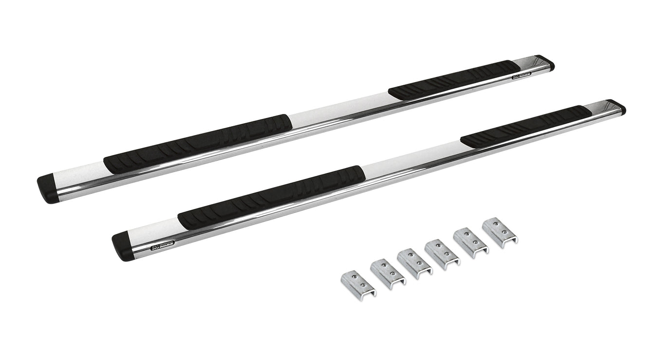 Go Rhino 685451687PS 5" OE Xtreme Low Profile Side Steps with Mounting Brackets Kit - Truck Part Superstore