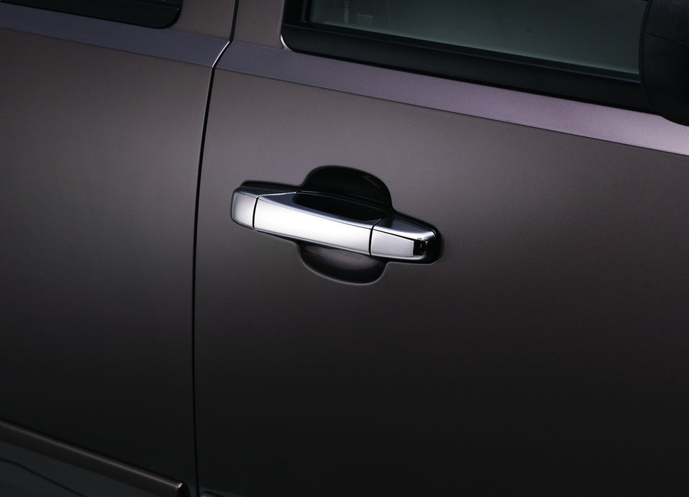 Auto Ventshade (AVS) 685408 Chrome Door Lever Cover; 4 pc.; Handle Only; - Truck Part Superstore
