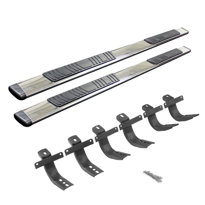Go Rhino 685412971PS 5" OE Xtreme Low Profile Side Steps with Mounting Bracket Kit - Truck Part Superstore