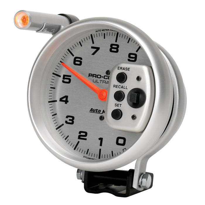 AutoMeter 6856 5in. TACHOMETER; 0-9000 RPM; PEDESTAL W/QUICK LITE; W/PEAK MEMORY; ULTRA-LITE - Truck Part Superstore