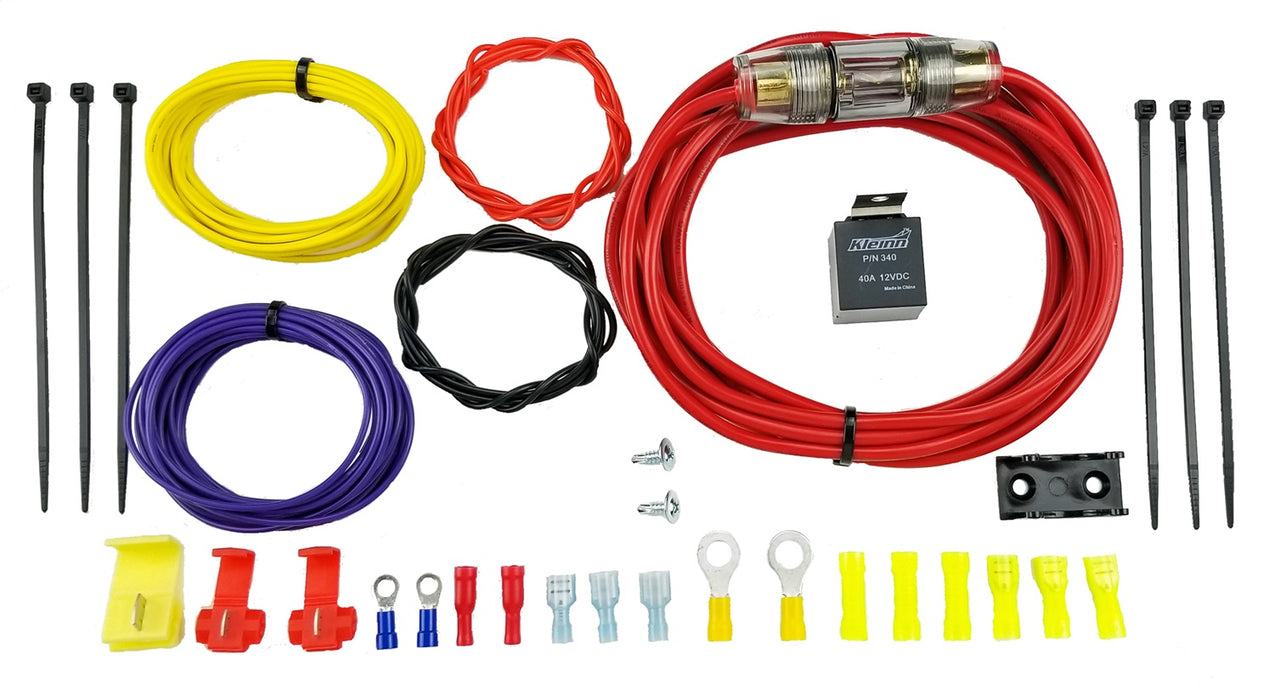 Kleinn Automotive Air Horns 6858 Compressor Wiring Kit - Truck Part Superstore