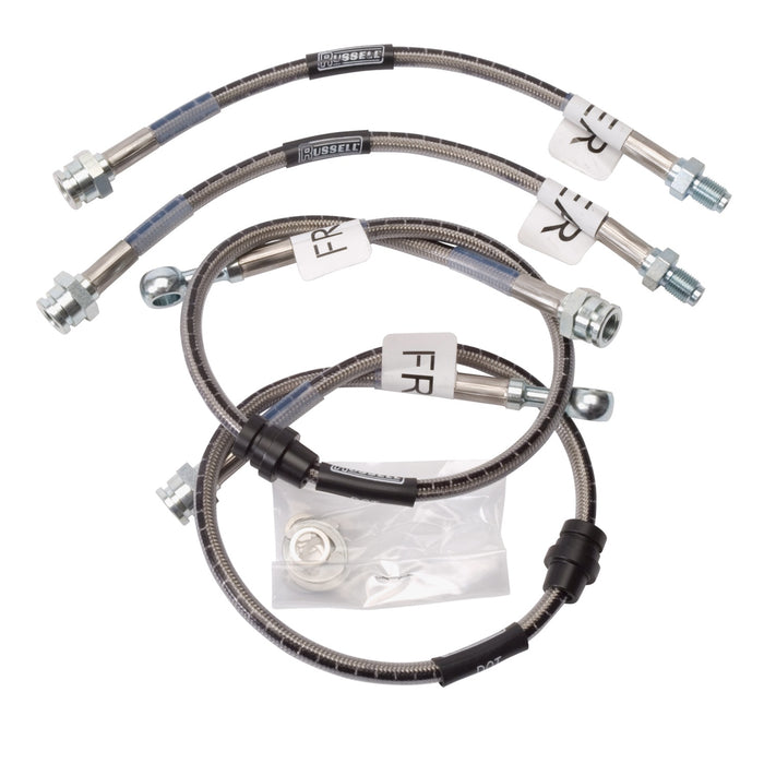 Russell 686150 Street Legal Brake Line Assembly; 4 Lines Per Kit; - Truck Part Superstore