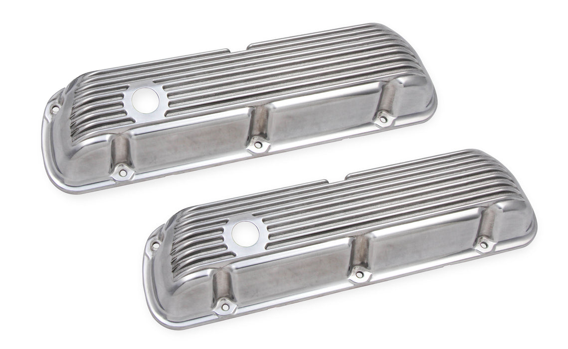 Mr Gasket 6861G Aluminum Valve Cover; Finned; Pair; - Truck Part Superstore
