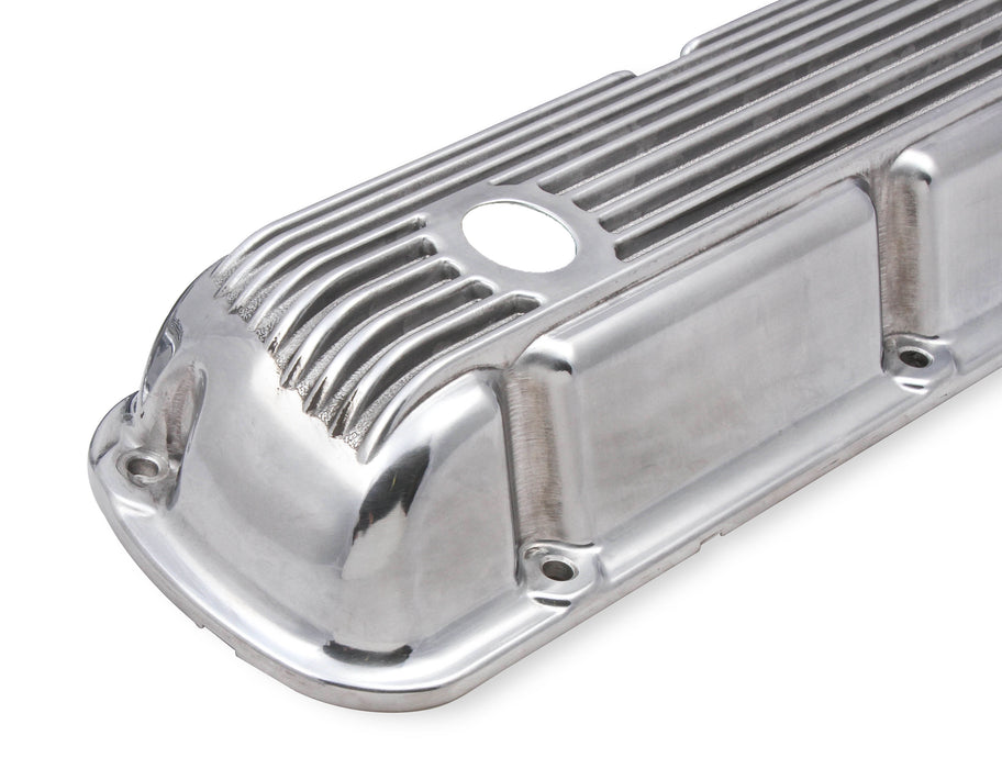 Mr Gasket 6861G Aluminum Valve Cover; Finned; Pair; - Truck Part Superstore
