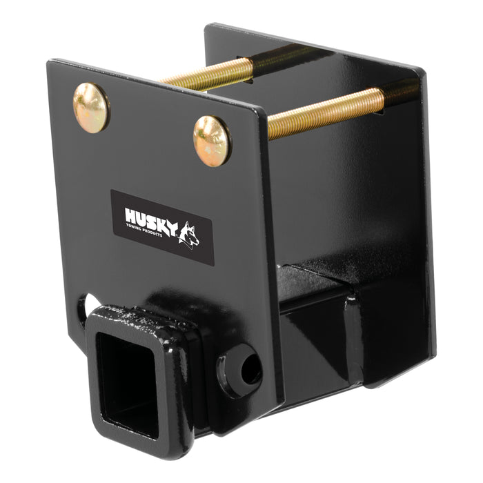 Husky Towing 68621C 2" Receiver Bolts 4"x4" Bumper Beam 3500 LB Weight Carry Cap/350 LB Tong Weight - Truck Part Superstore