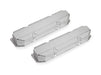 Mr Gasket 6862G Aluminum Valve Cover; Short Bolt; Natural Finish; Pair; - Truck Part Superstore