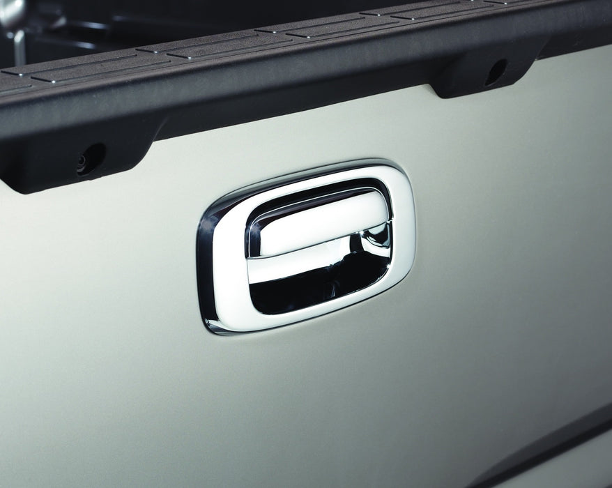 Auto Ventshade (AVS) 686557 Chrome Tailgate Handle Cover; w/o Keyhole; - Truck Part Superstore