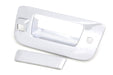 Auto Ventshade (AVS) 686566 Chrome Tailgate Handle Cover; w/o Rear Camera; - Truck Part Superstore