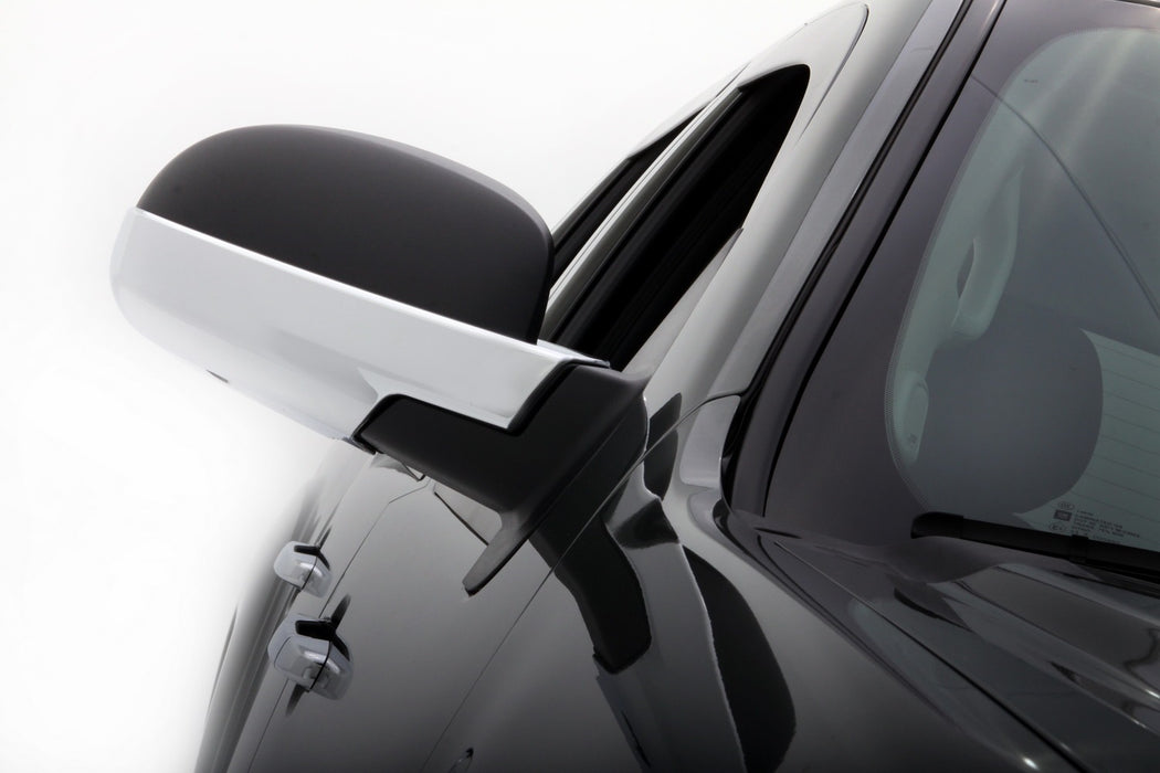Auto Ventshade (AVS) 687665 Chrome Mirror Cover; Lower Half; - Truck Part Superstore