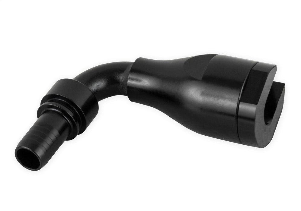 Earl's Performance 689166ERL UltraPro 90 deg. Fuel Rail Hose End; -6 Hose To 3/8 in.; Black; - Truck Part Superstore