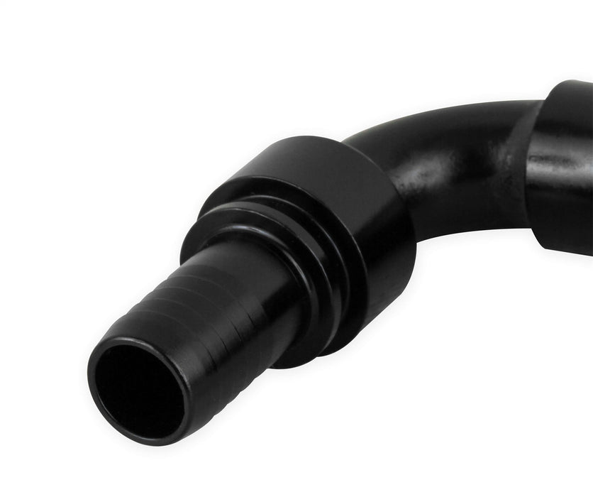 Earl's Performance 689166ERL UltraPro 90 deg. Fuel Rail Hose End; -6 Hose To 3/8 in.; Black; - Truck Part Superstore
