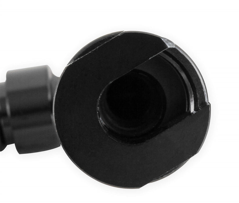 Earl's Performance 689166ERL UltraPro 90 deg. Fuel Rail Hose End; -6 Hose To 3/8 in.; Black; - Truck Part Superstore