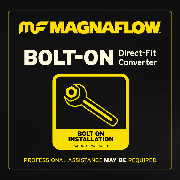 MagnaFlow Exhaust Products 23518 HM Grade Direct-Fit Catalytic Converter - Truck Part Superstore