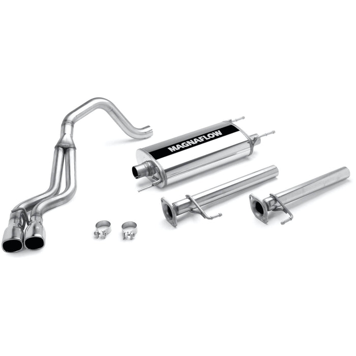 MagnaFlow Exhaust Products 15781 Street Series Stainless Cat-Back System - Truck Part Superstore