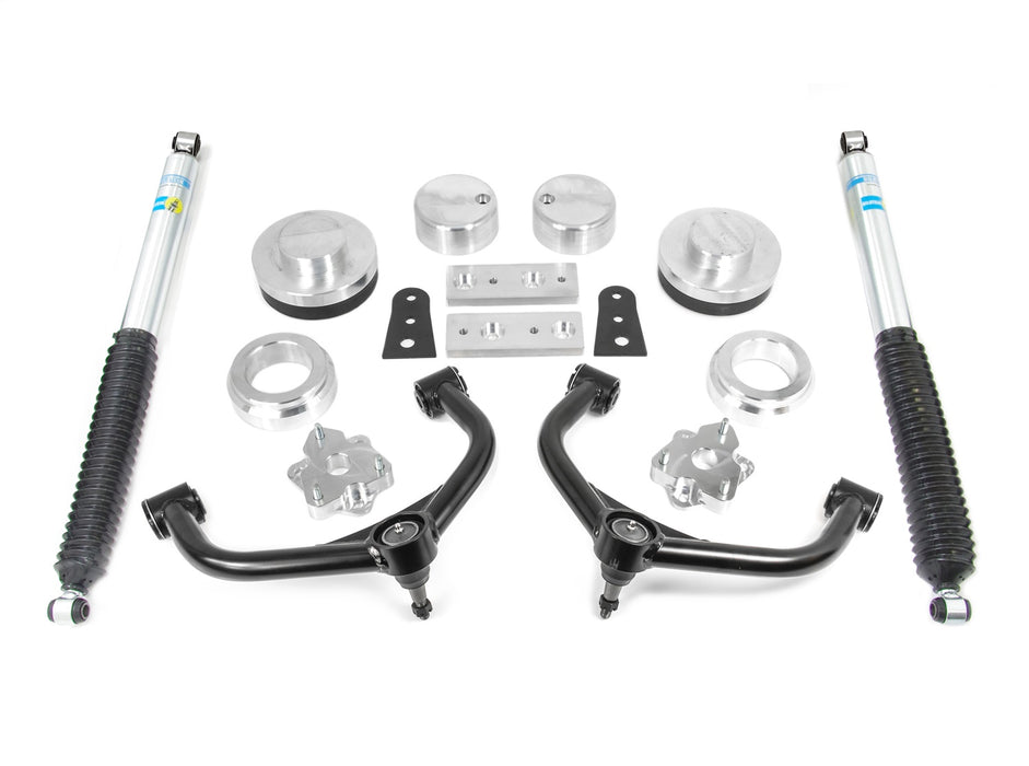 ReadyLift 69-1041 SST® Lift Kit w/Shocks; 4 in. Front/2 in. Rear Lift; Incl. Bilstein Rear Shocks; - Truck Part Superstore