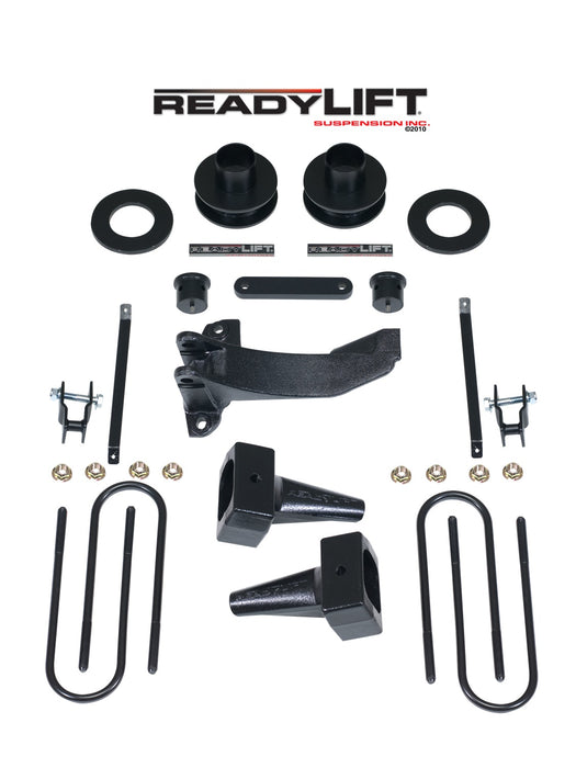 ReadyLift 69-2515TP 2005-07 FORD F250/F350/F450 2.5'' SST Lift Kit with 5'' Blocks-2 pc Drive Shaft - Truck Part Superstore