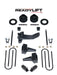 ReadyLift 69-2524 SST® Lift Kit; 2.5 in. Lift; For 1 Pc. Drive Shaft; 4 in. Rear Tapered Blocks; - Truck Part Superstore