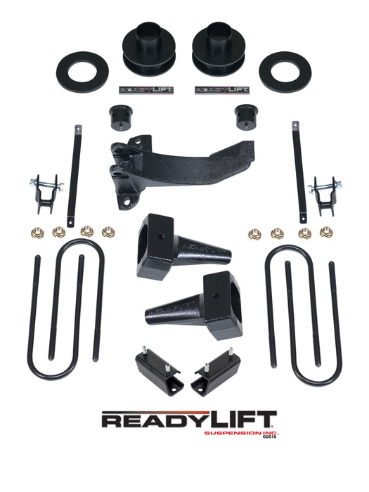 ReadyLift 69-2527 SST® Lift Kit; 2.5 in. Front; For 1 Pc. Drive Shaft; 5 in. Rear Tapered Blocks; - Truck Part Superstore