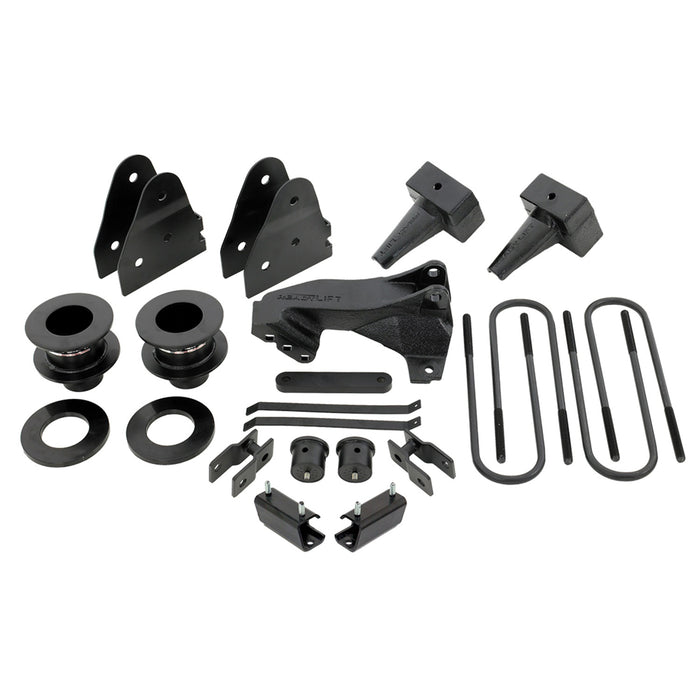 ReadyLift 69-2531 SST® Lift Kit; 3.5 in. Front/1-3 in. Rear Lift; w/Tow Package; Black Finish; - Truck Part Superstore