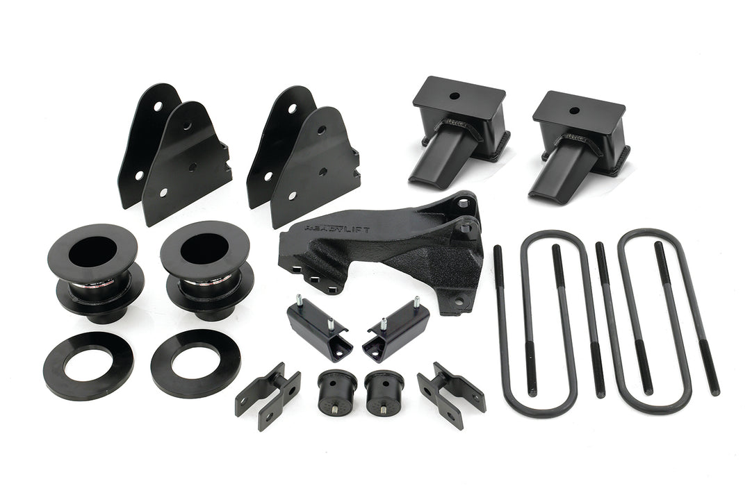 ReadyLift 69-2734 SST® Lift Kit; 3.5 in. Front; For 2 Pc. Drive Shaft;  4 in. Rear Flat Blocks; - Truck Part Superstore
