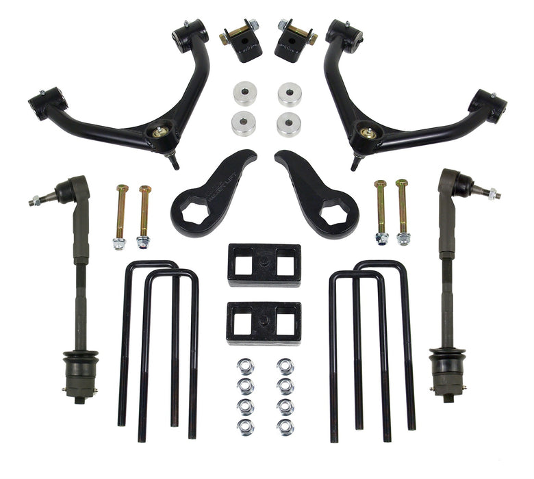 ReadyLift 69-3411 SST® Lift Kit; 4 in. Front/1 in. Rear Lift; w/Tubular Upper Control Arms; - Truck Part Superstore