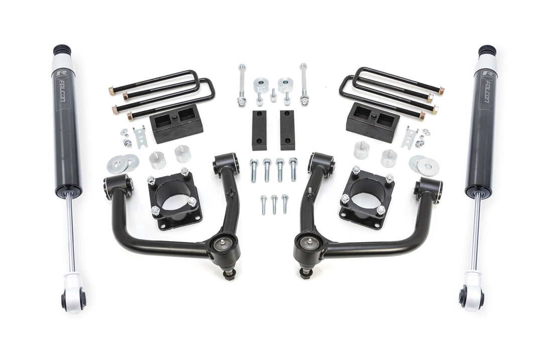 ReadyLift 69-54750 Lift Kit w/Shocks; 4 in. Lift; 34 x 11.50 Max Tire Size; w/SST Shocks; - Truck Part Superstore