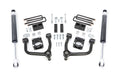ReadyLift 69-54750 Lift Kit w/Shocks; 4 in. Lift; 34 x 11.50 Max Tire Size; w/SST Shocks; - Truck Part Superstore
