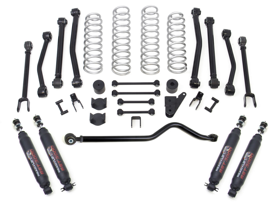 ReadyLift 69-6409 SST® Lift Kit w/Shocks; 4 in. Lift; Incl. SST3000 Shocks; - Truck Part Superstore
